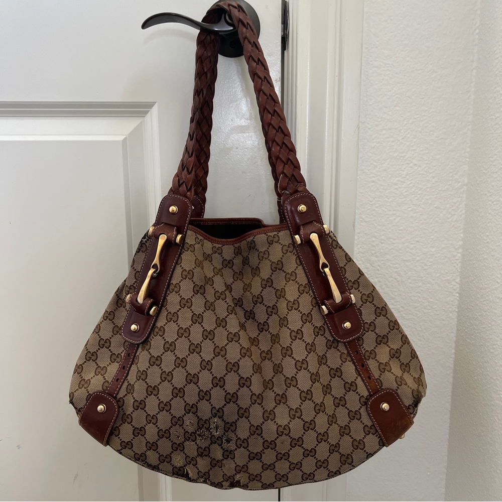 GUCCI Canvas Pelham bag - Large - Picture 2 of 16